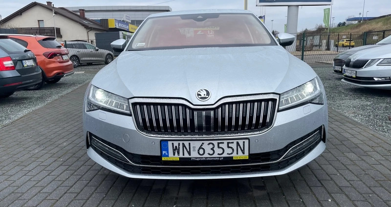 Skoda Superb cena 84900 przebieg: 145000, rok produkcji 2021 z Zator małe 352